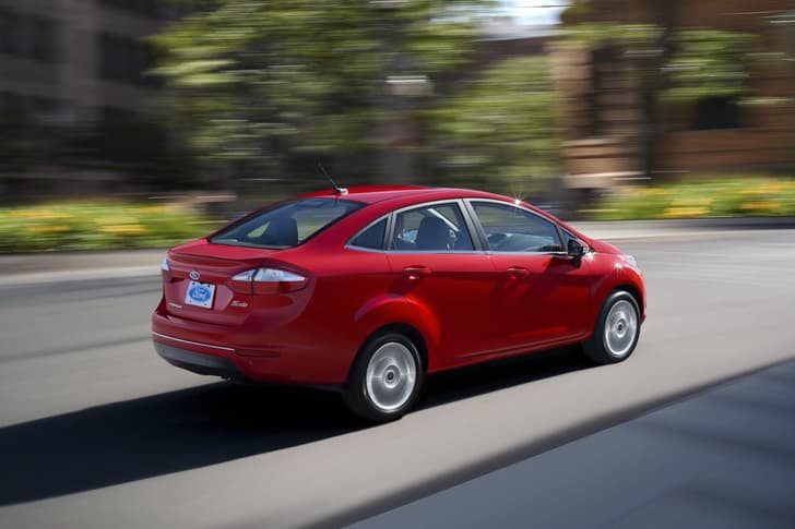 Ford Fiesta saloon facelift photo gallery